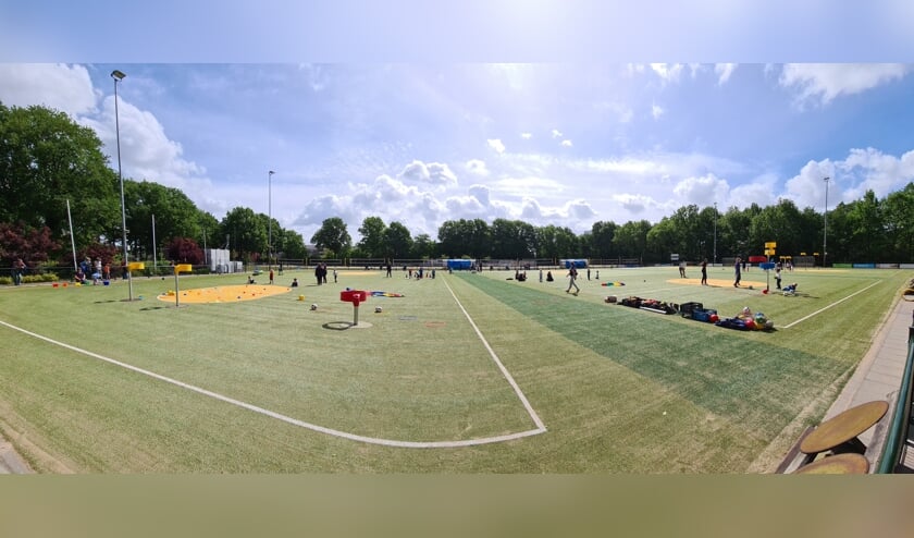 Als Nova niet traint, is er ruimte zat voor andere sporten. (foto Steven Bakker)