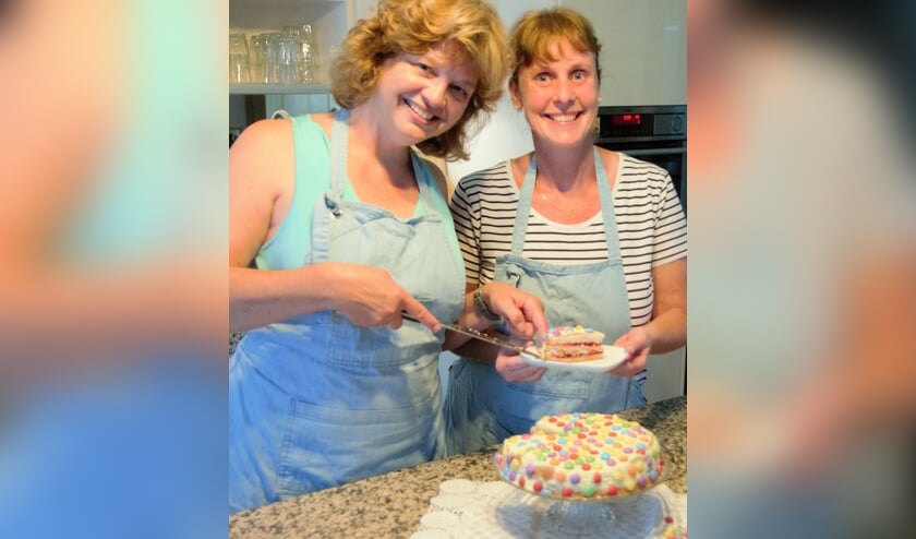 Brigitte (links) en Bianca kijken samen met veel plezier terug op Bakpret