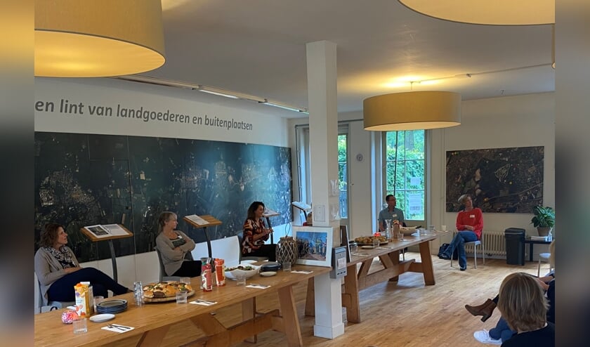 Lunch in paviljoen Beerschoten.