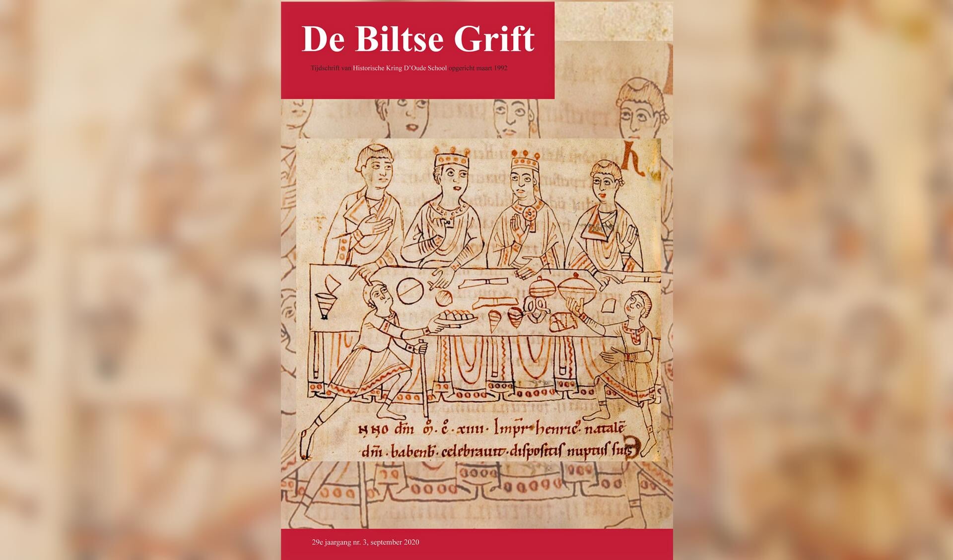 Het septembernummer van de 36 pagina’s dikke Biltse Grift ligt vanaf deze week bij de Bilthovense Boekhandel en Bruna in Bilthoven en bij The Read Shop in De Bilt.
