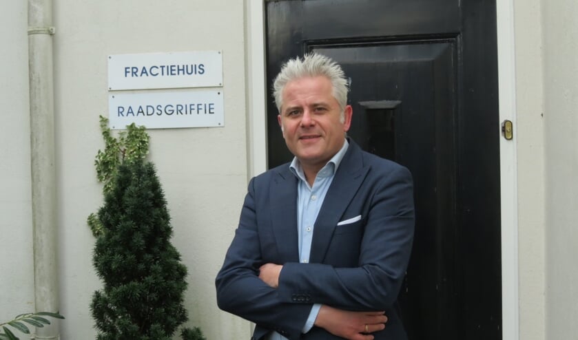 Krischan Hagedoorn zat de digitale raadsavond voor.
