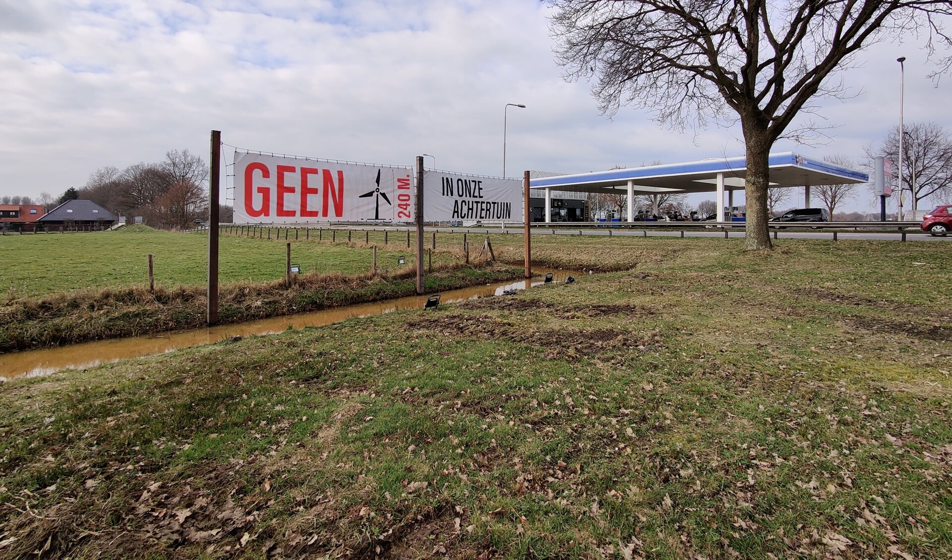 De petitie ‘Geen windturbines in Groenekan, De Nieuwe Wetering en Bilthoven (inmiddels al 1118 ondertekend.