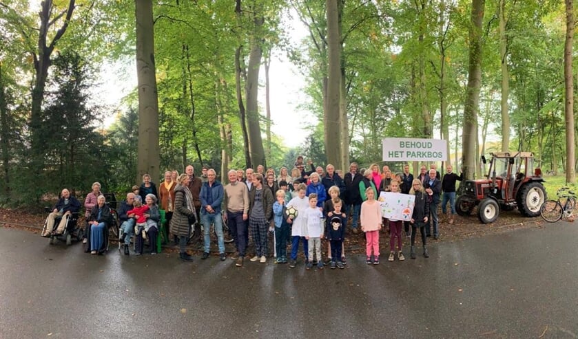 <p>Groenekan protesteerde in oktober 2019 tegen de geopperde bouwlocatie. (foto Eugène Broecheler)</p>