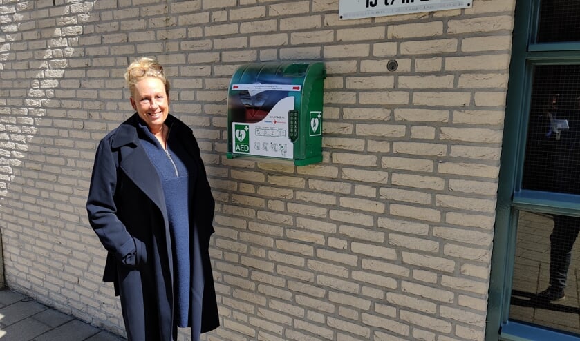 Aan de Wissellaan in Bilthoven hangt inmiddels een AED.