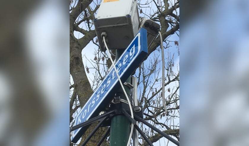 De camera in Westbroek doet 't even niet.
