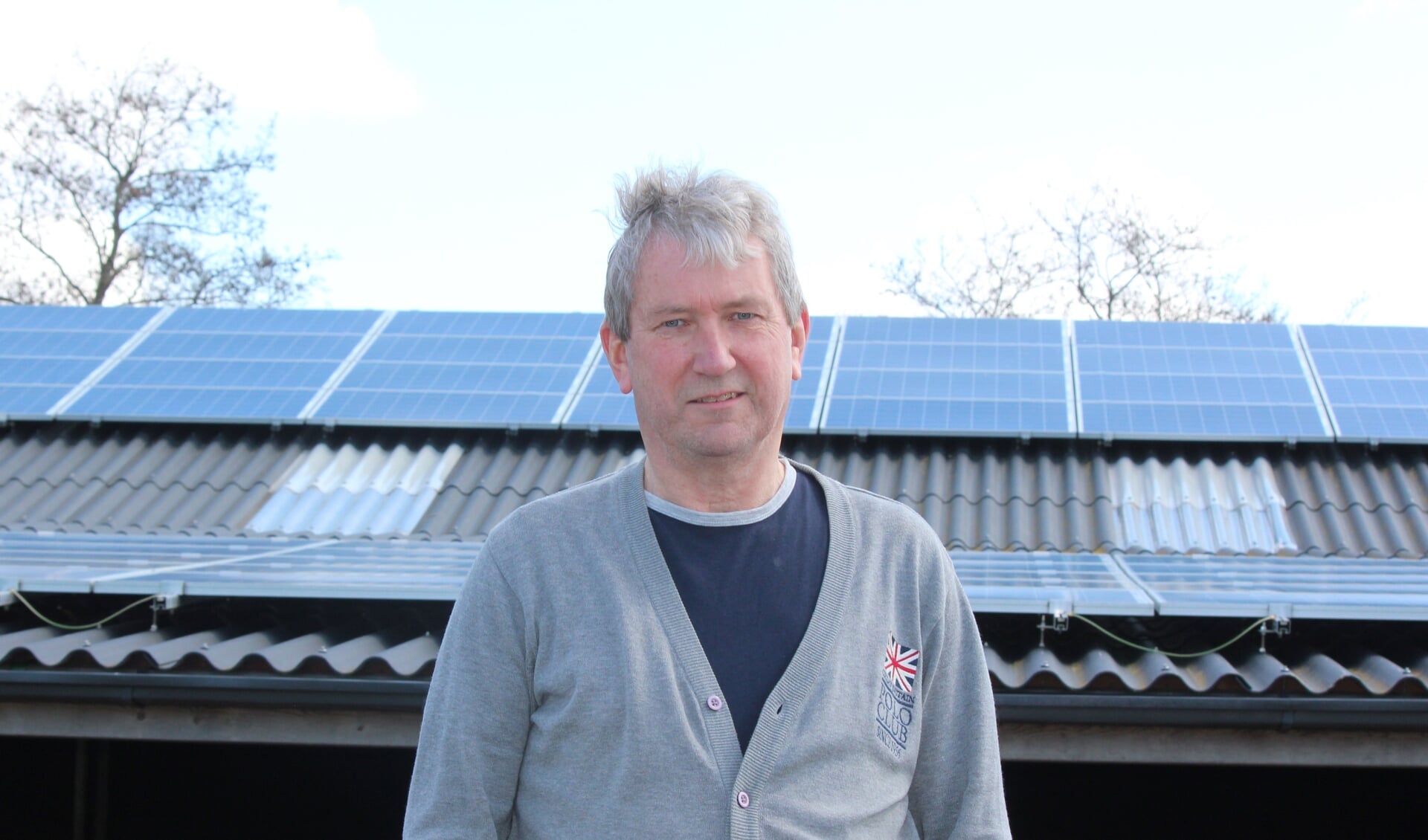 Kees Mudde ziet meer in ‘zon-op-dak’-energie, zoals dit participatieproject i.s.m. Biltstroom en Beng! bij Zorgboerderij Toutenburg in Maartensdijk.