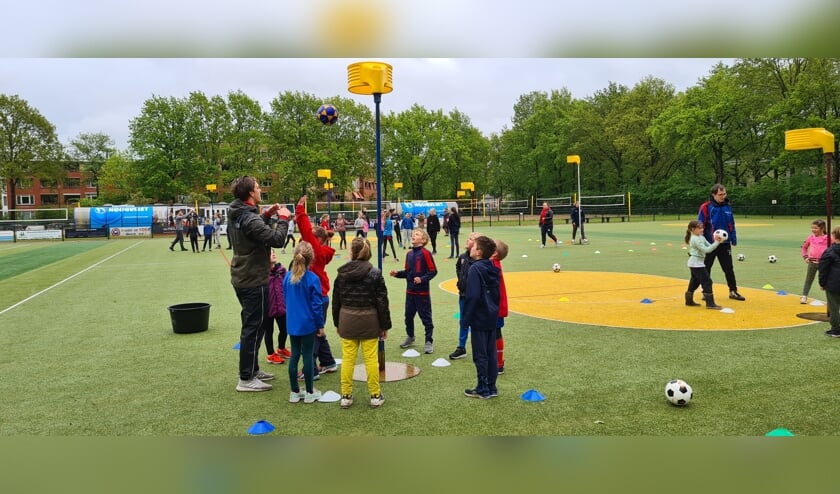 De regen mocht de pret niet drukken.