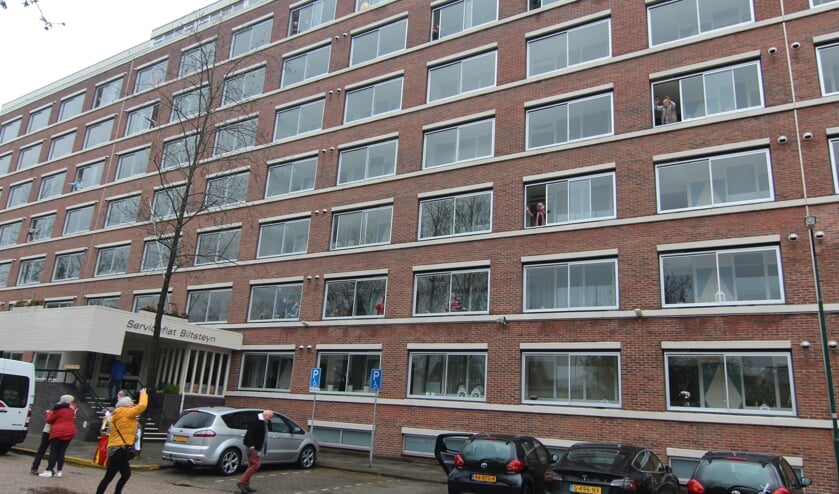 Jannie wordt uitgezwaaid