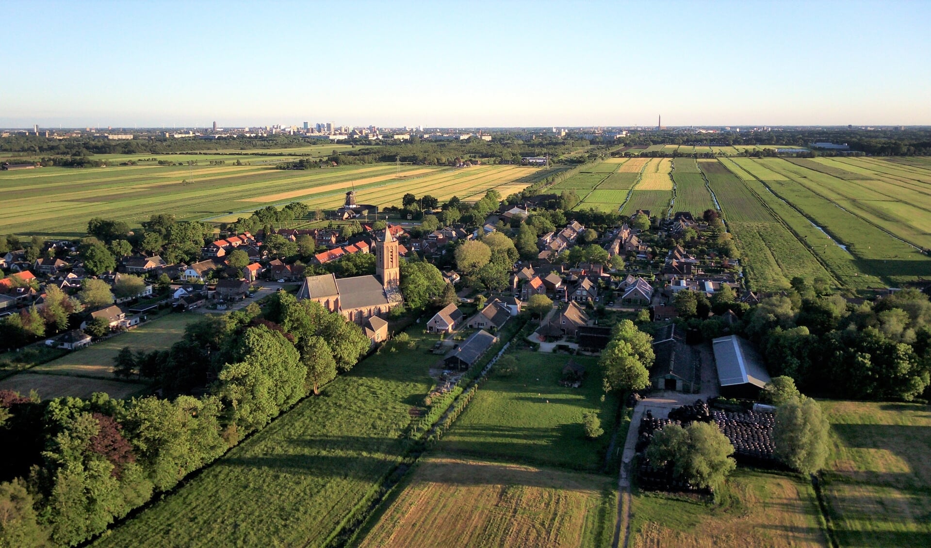 Ook voor de kern Westbroek wordt een omgevingsvisie opgesteld/ (foto Arne Scholten)