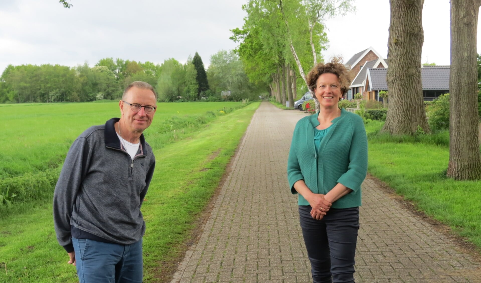 Redactieteamleden Jan Dijkkamp en Petra den Dulk.