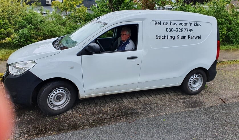 De klussenbus klaar voor een karwei.