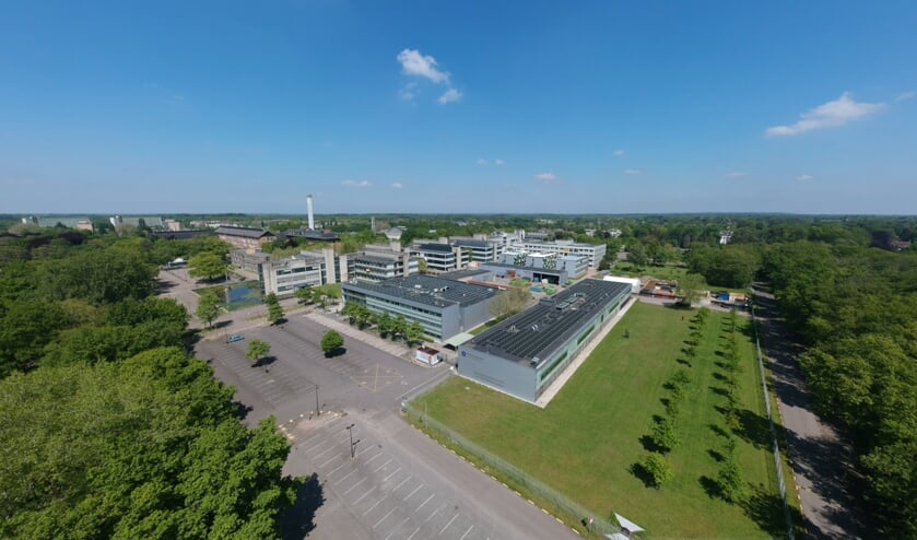 <p>Het RIVM-terrein en omgeving in Bilthoven. (foto Nienke van Weele)</p>