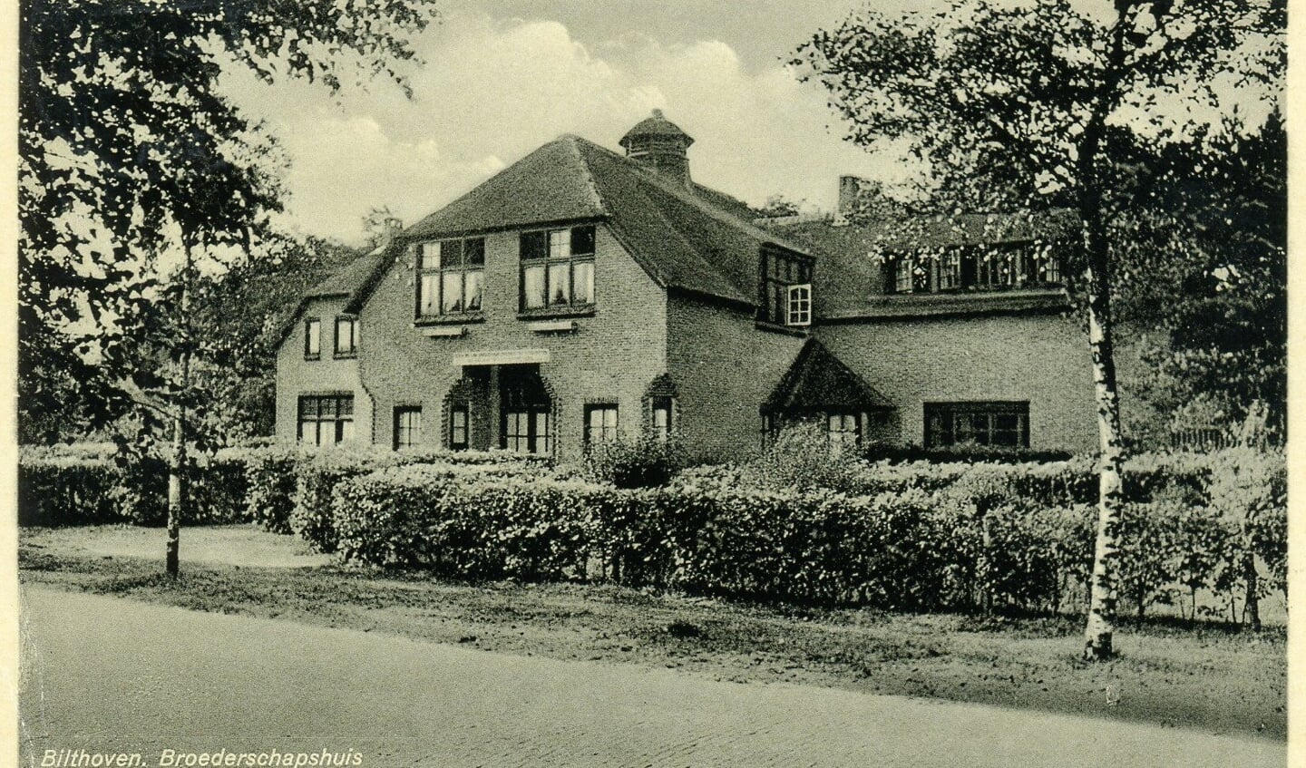 Het Broederschapshuis aan de Sweelincklaan nr. 1 in 1933, gebouwd in opdracht van Kees Boeke. 