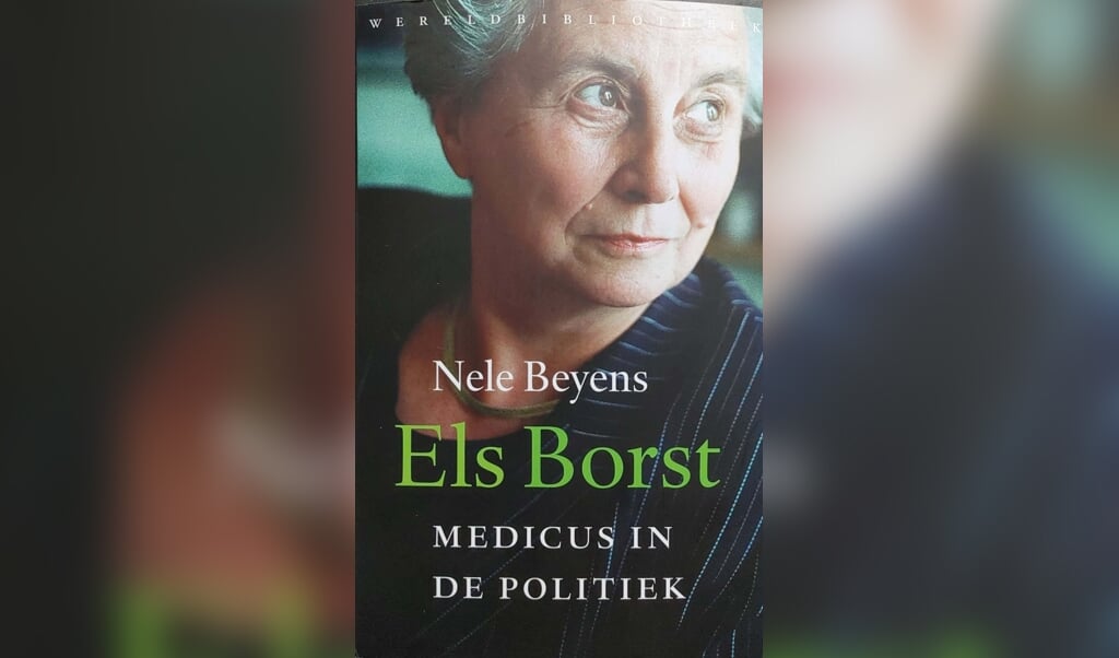 De voorzijde van het boek ‘Els Borst, medicus in de politiek’.