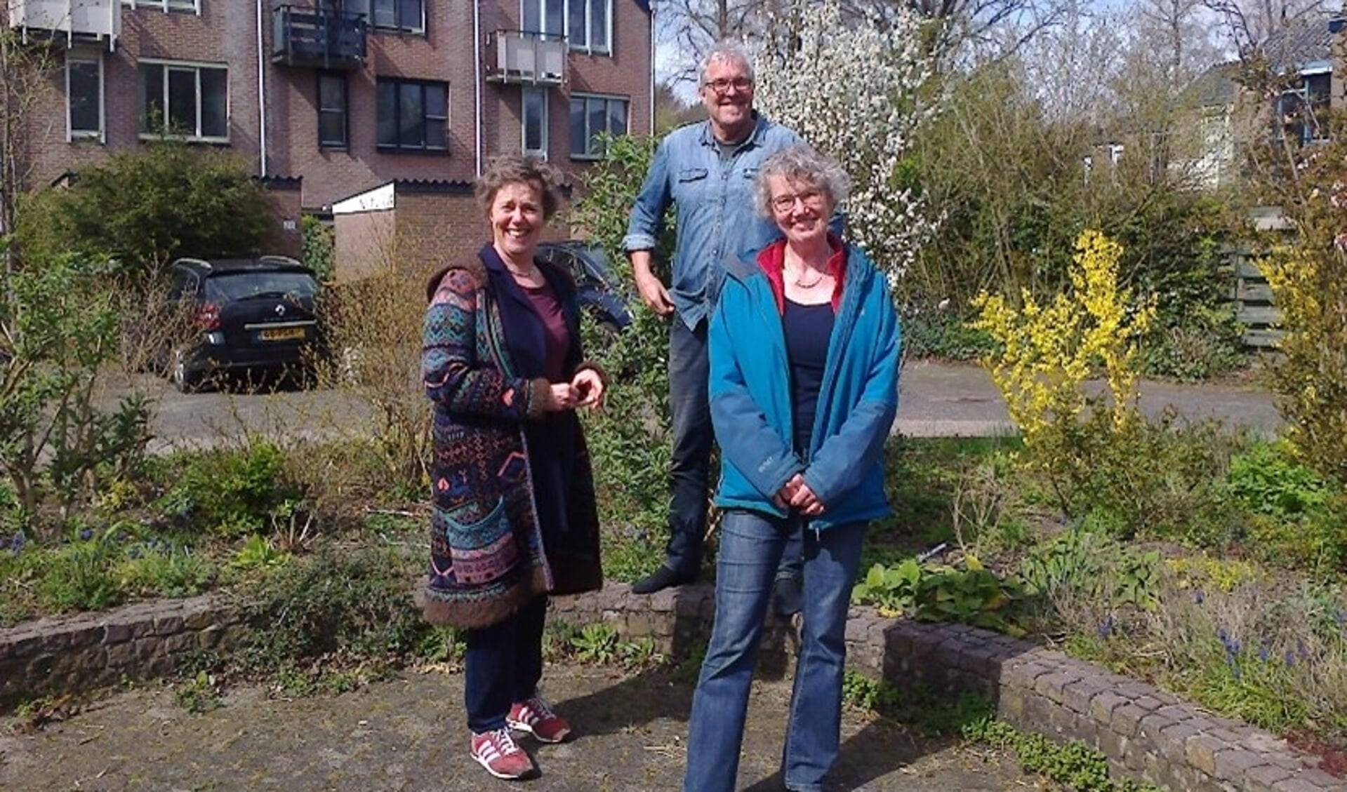 De huidige adoptieclub-initiatiefnemers van links naar rechts: Claar Urbanus, Jos van den Tempel en Marieke Polder. 