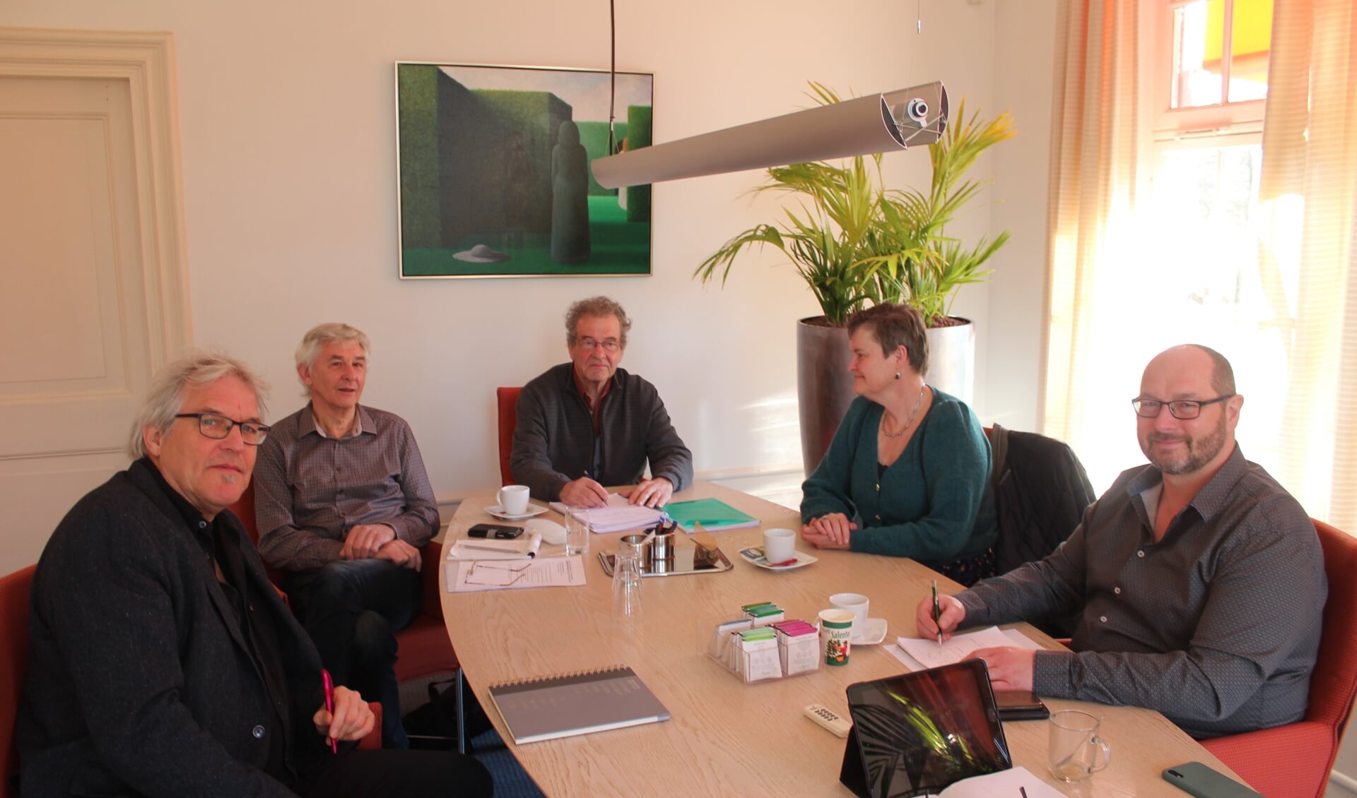 Maandag 7 maart was er een gesprek tussen leden van Wijkraad de Leijen en wethouder Anne Brommersma.
