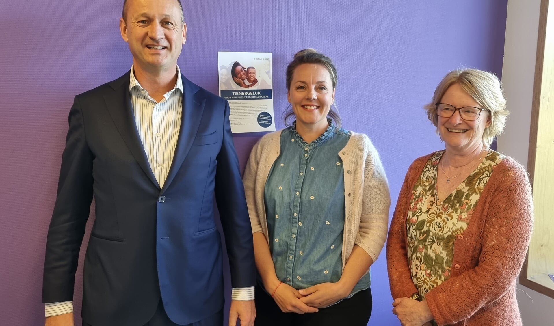 Patrick van Hees, Thera Knopperts en Annie Naber verzorgen de avond.