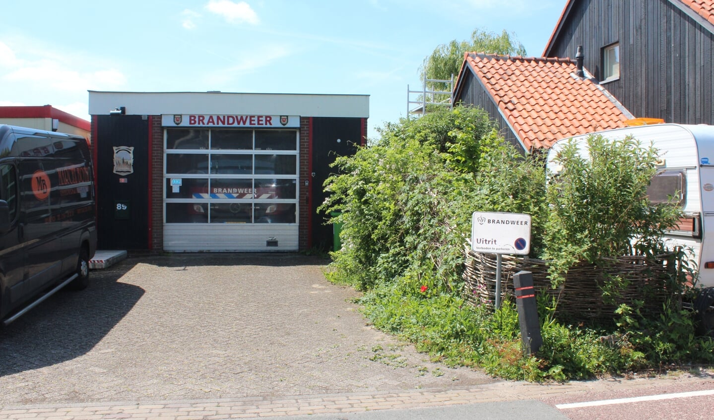 Aan de Laan van Nifterlake 89 in Tienhoven is de huidige brandweerpost gehuisvest. [foto Henk van de Bunt]