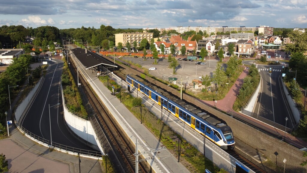 De gemeente presenteerde twee concept-varianten voor het stationsgebied van Bilthoven. 