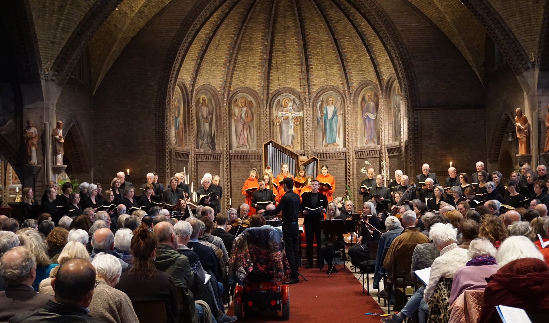 Het Dudok Ensemble tijdens de uitvoering in 2022. 