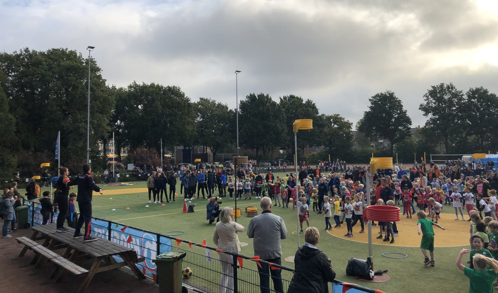 Het veld van Nova tijdens een eerdere editie van de Giga Kangoeroedag.