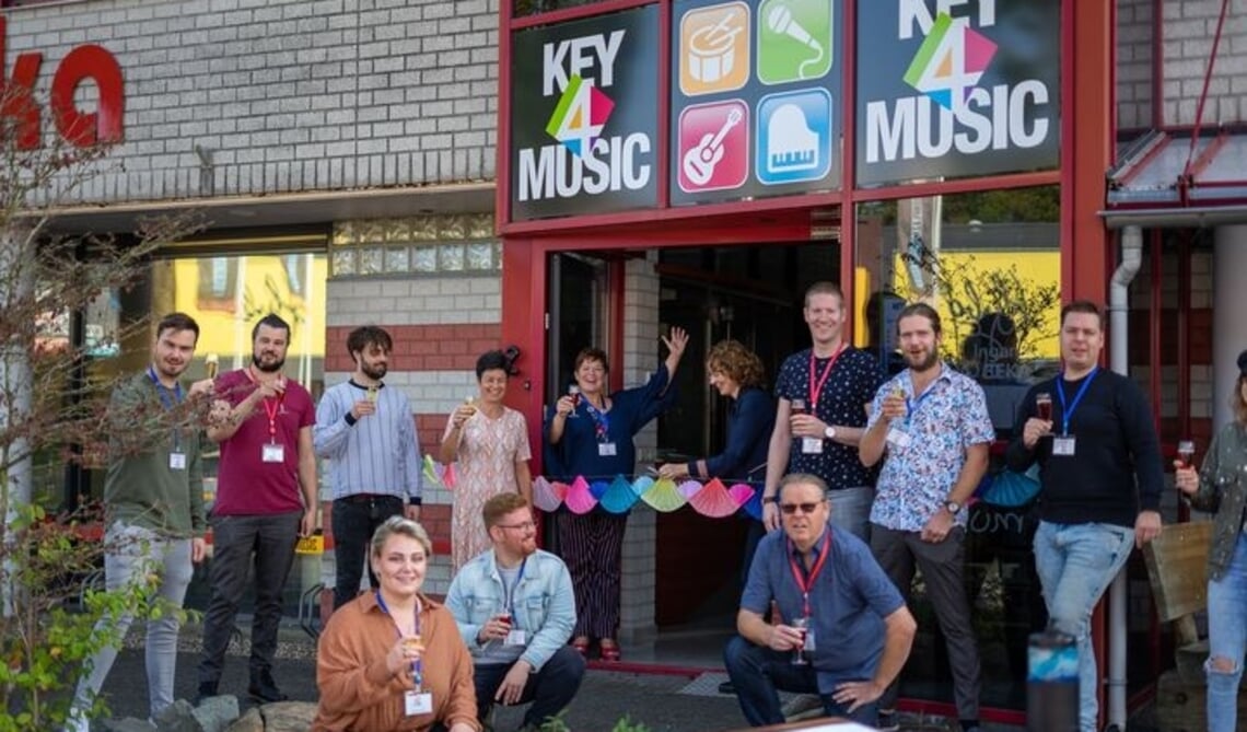 <p>de feestelijke opening van Key4Music in Oirschot</p>