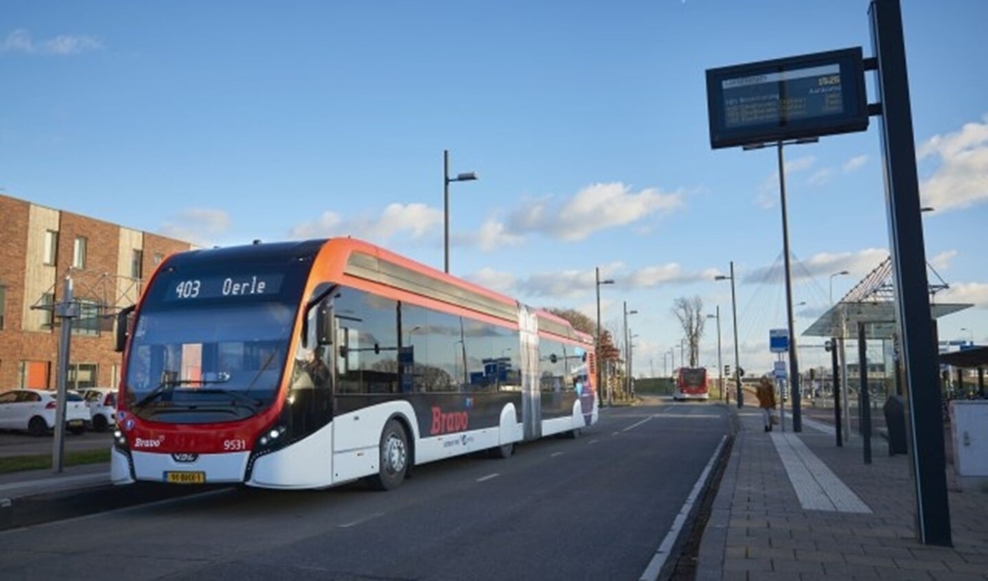 De dienstregeling van de bussen wordt gewijzigd per zondag 10 december. FOTO: Hermes.
