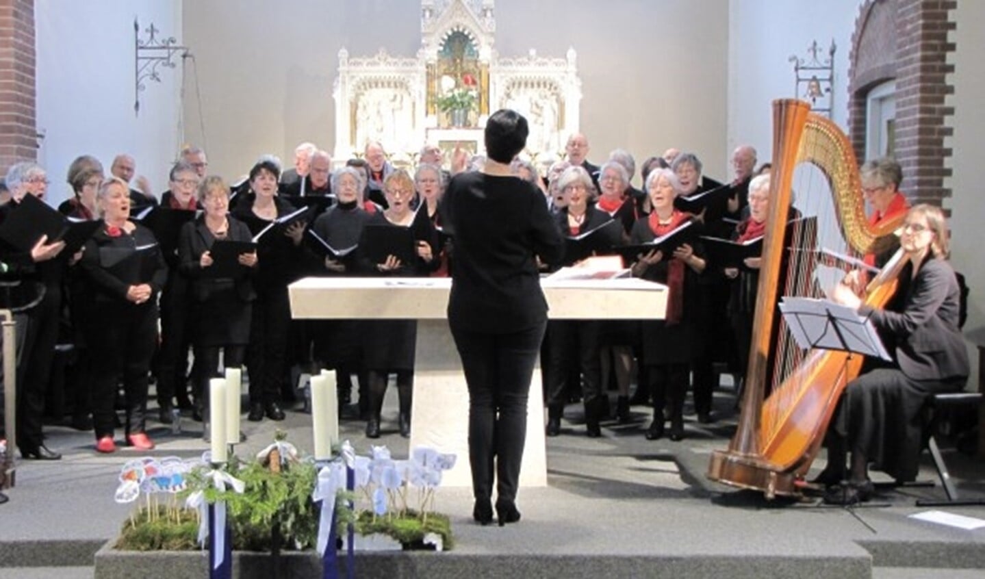 Gemengd koor Polyhymnia uit Sint-Oedenrode geeft zondag 15 december een concert in de Martinuskerk.