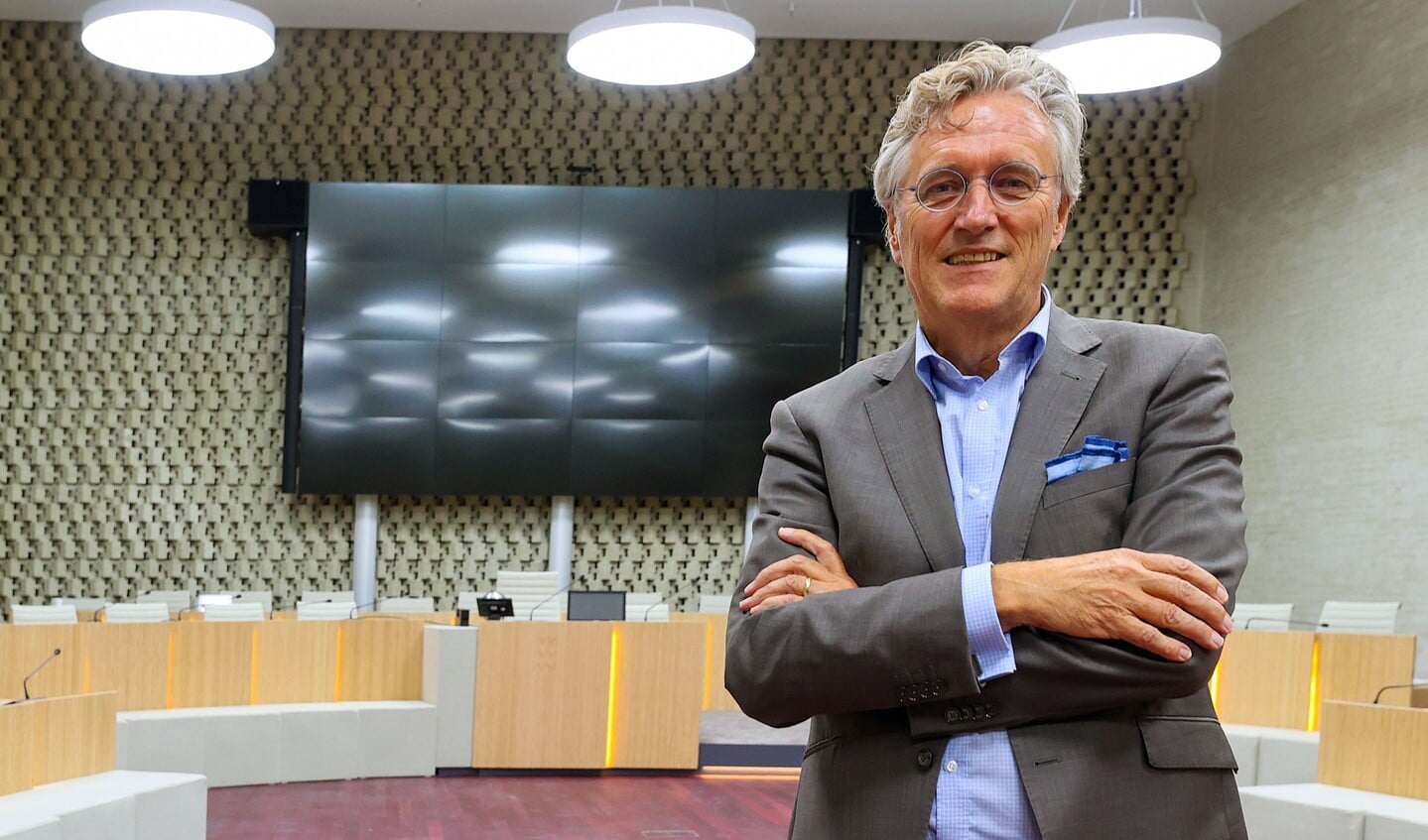 Joihn Jorritsma houdt het volgend jaar gezien als burgemeester van Eindhoven. FOTO: Bert Jansen.