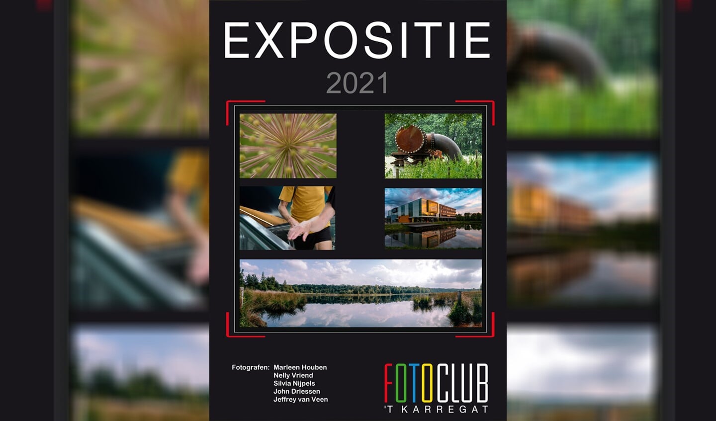 Enkele werken van leden van Fotoclub 't Karregat.