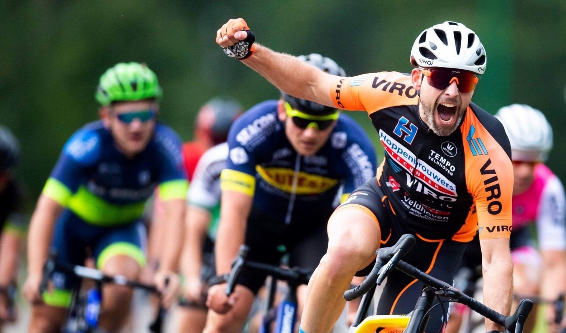 Luuk Nissen werd afgelopen jaar Nederlands kampioen op de mountainbike bij de militairen. FOTO: TWC Tempo.;