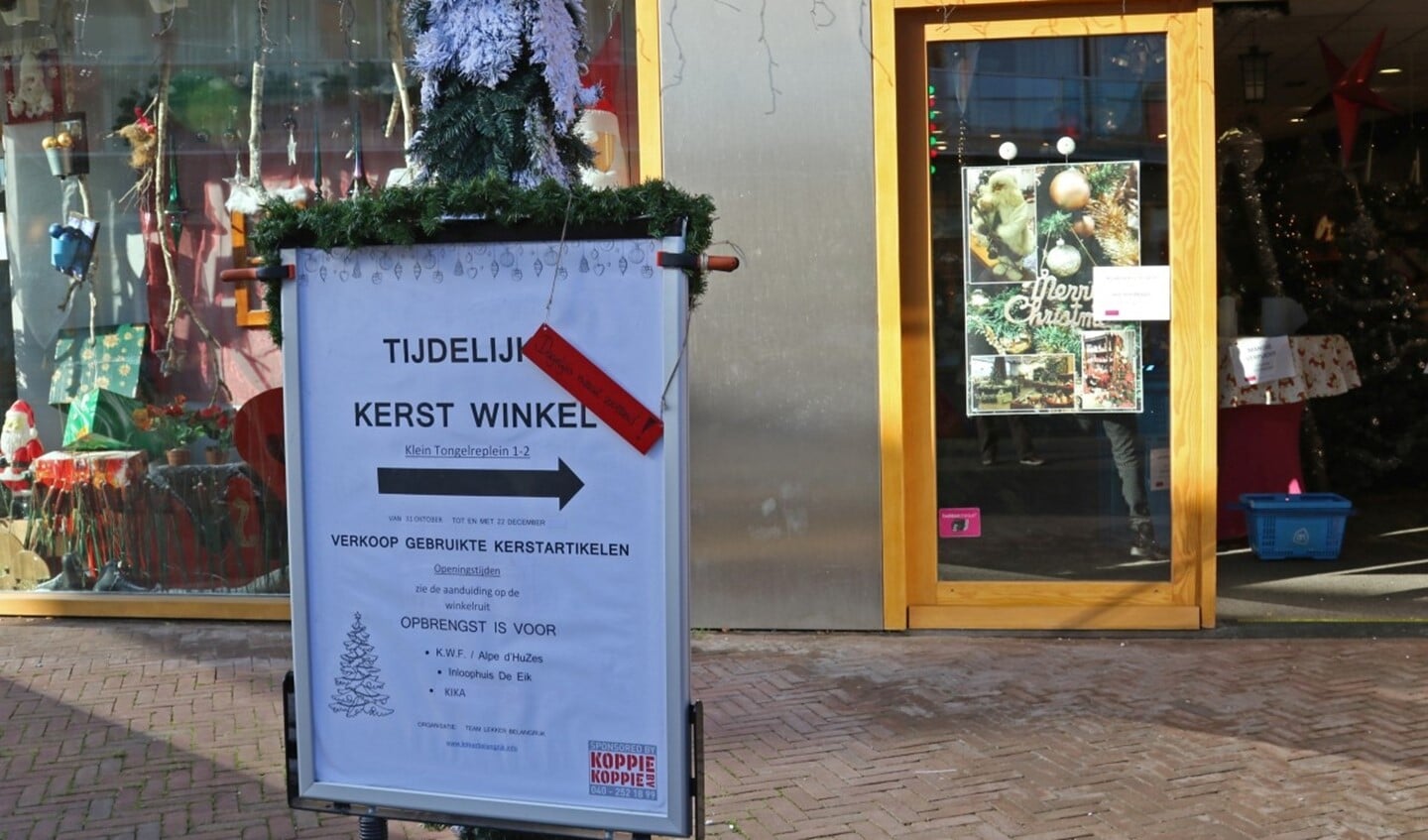 De kerstwinkel van Lekker belangrijk.