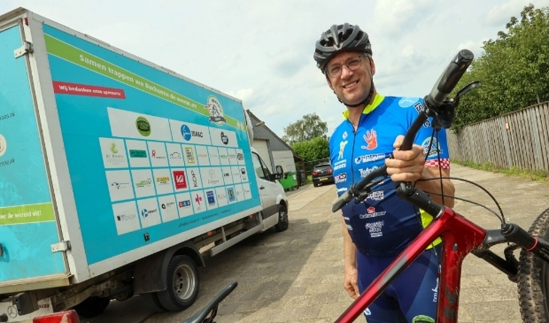 John van Rooij gaat fietsen voor Duchenne.