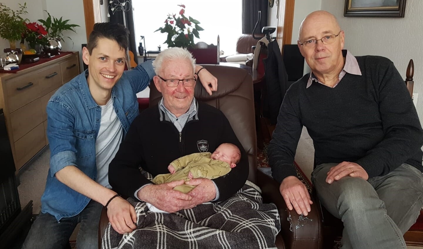 4 Van der Lindens bijeen. FOTO: Van der Linden.