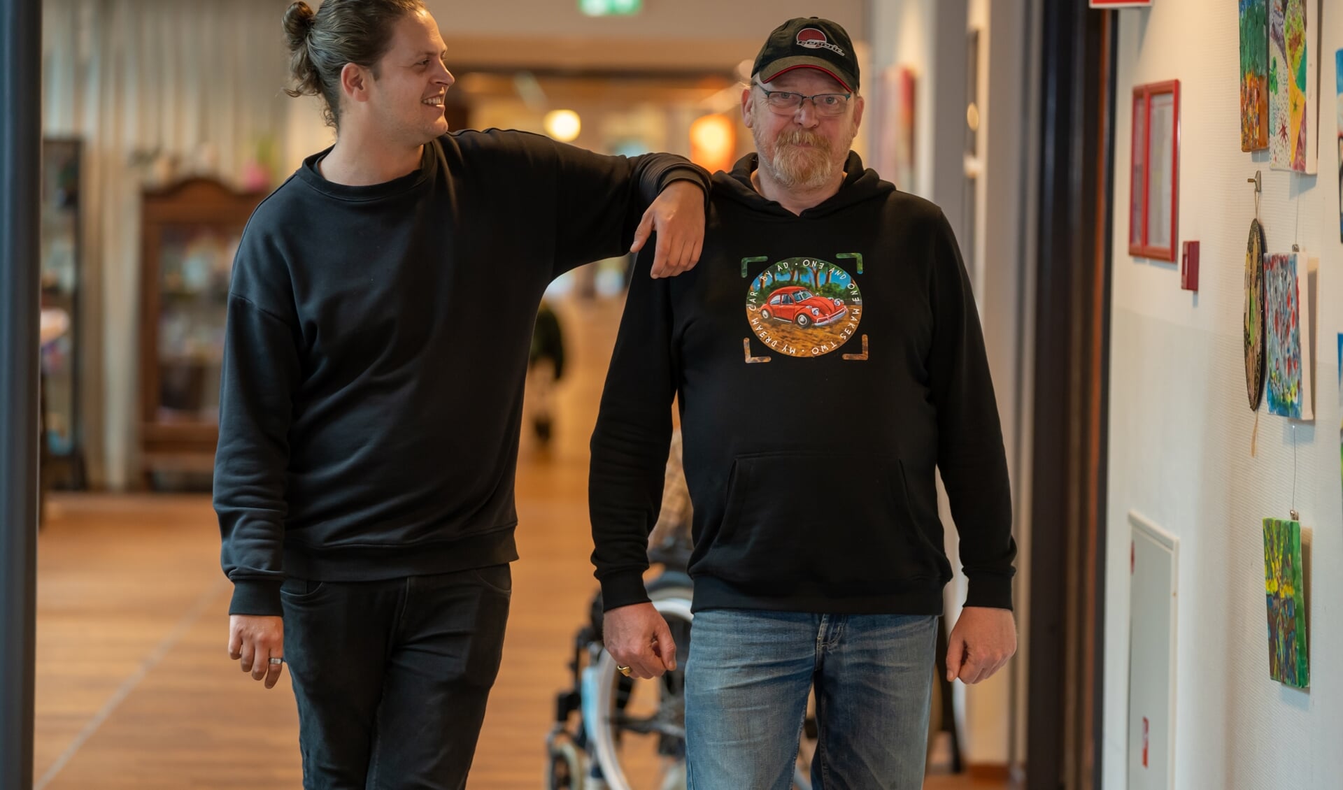 Frank Willems en Ad Vos. FOTO: Bert Jansen.