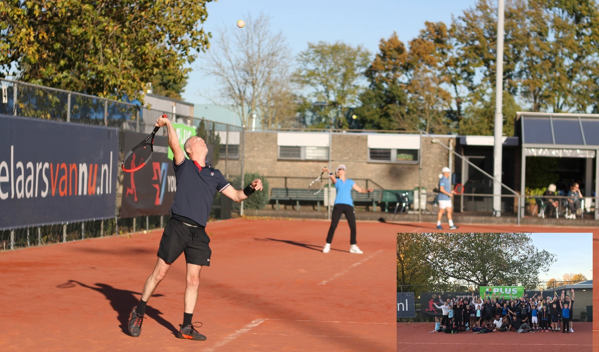 De Veldhovense Lawn Tennis Club (VLTC) is de oudste tennisvereniging van Veldhoven. FOTO: Bert Jansen.