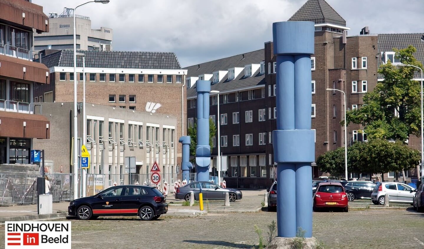 Op dit plein gaat binnenkort gebouwd worden. FOTO: Eindhoven in Beeld.
