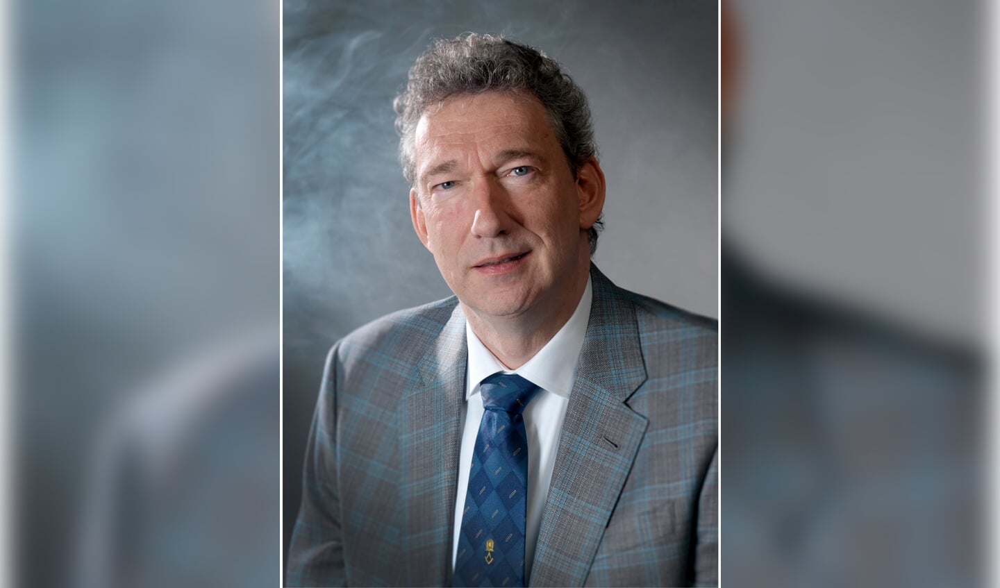 Leonard Jonkers is de nieuwe Grootmeester van de Orde van Vrijmetselaren. FOTO: Frank van Biemen.