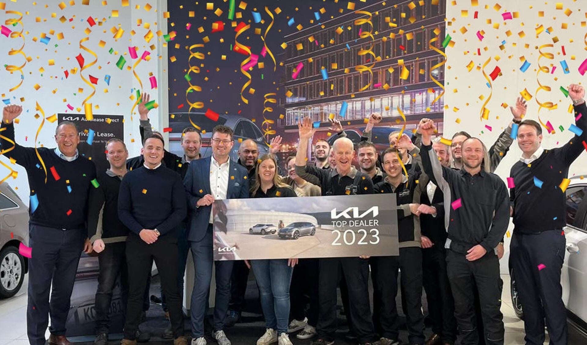 Content Autogroep heeft de prestigieuze Kia Top Dealer Award 2023 gewonnen.