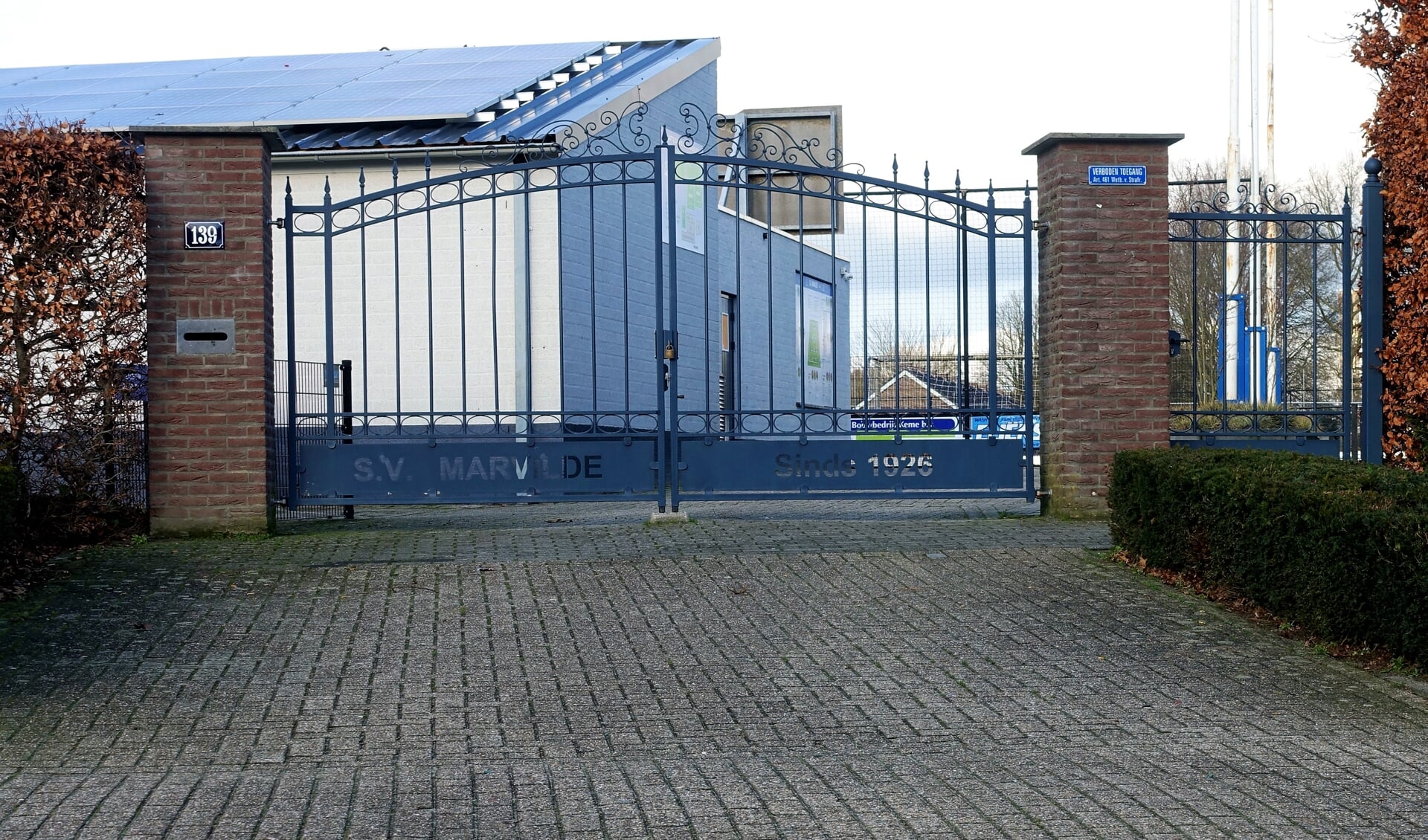 Marvilde, de club van Pieter, gaf veel afleiding in moeilijke tijden en biedt nu een uitdaging van formaat. FOTO: Willem Hornman.