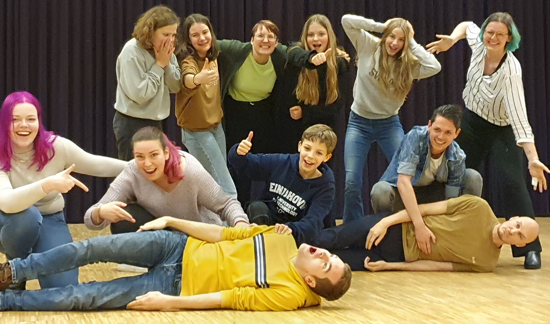 De jongerengroep van Theater ’t Ros is op zoek naar nieuwe aanwas en nieuw talent.