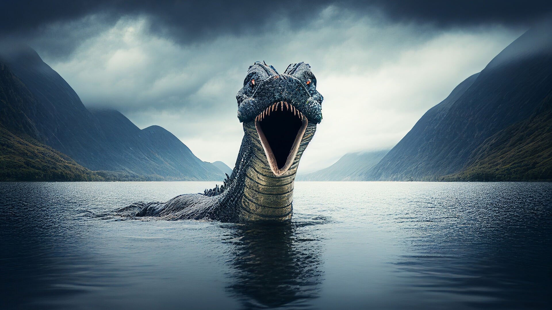 Het monster van Loch Ness. Tekst: Alinda van Neerven - FOTO: Pixabay. 