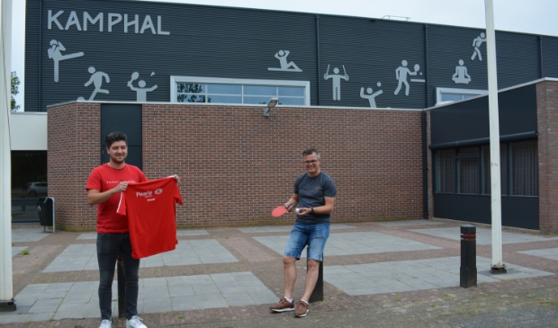 Eljakim Doorneweerd en Emile Mensink van TTV Pearle Wezep.