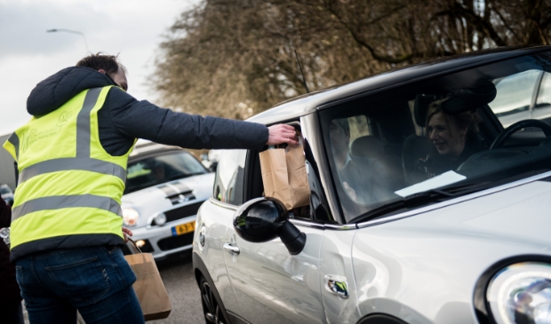 <p> Smullen in de auto van culinaire gerechten. </p>