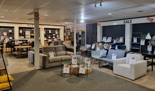 De Sale Hoek van Ten Cate Wonen en Slapen.
