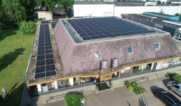<p> De 480 zonnepanelen zijn een mooie investering. </p>