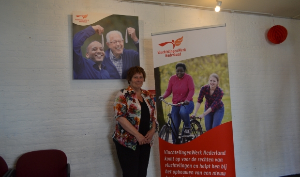 <p> Yvonne Joosten werkt als vrijwilliger bij Vluchtelingenwerk Elburg. </p>