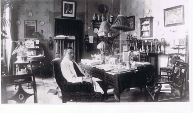 <p> Sprreekkamer van dokter Bijnen rond 1910. </p>