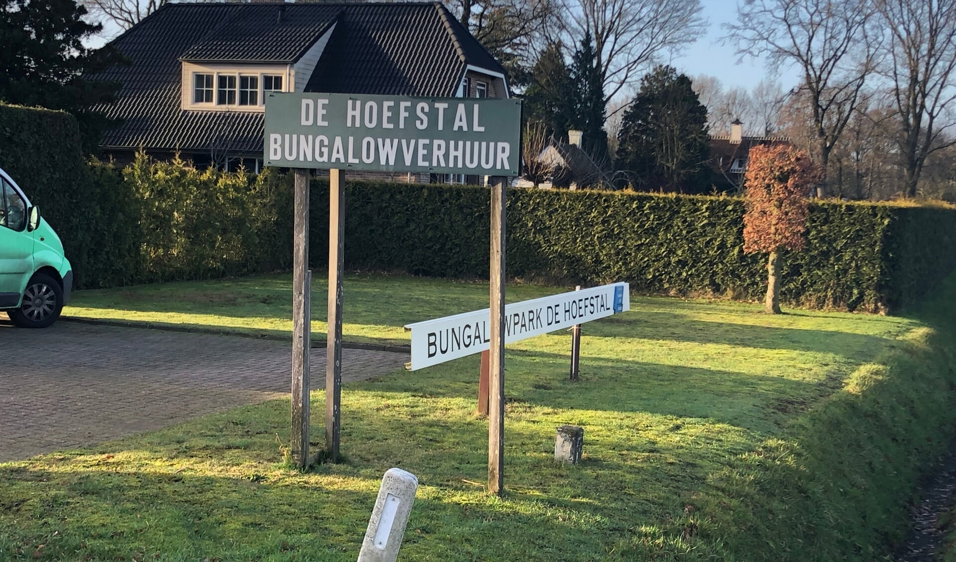 De bewuste plek in Hulshorst. 