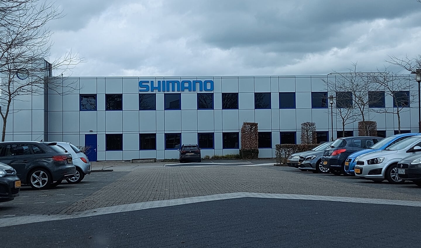 Shimano neemt de nodige ruimte op de Feithenhof in beslag.
